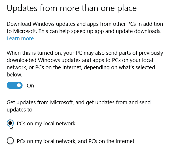 Sluk for WUDO på Windows 10