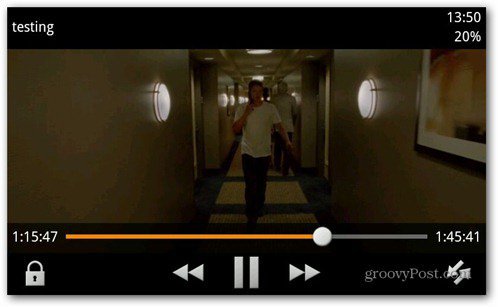 VLC Android beta-film spelen