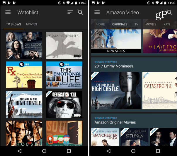 Amazon prime-video-app-android