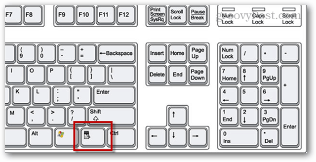 Kādam nolūkam mana tastatūra ir izvēlnes taustiņš?