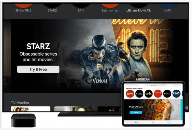 Canali Apple TV