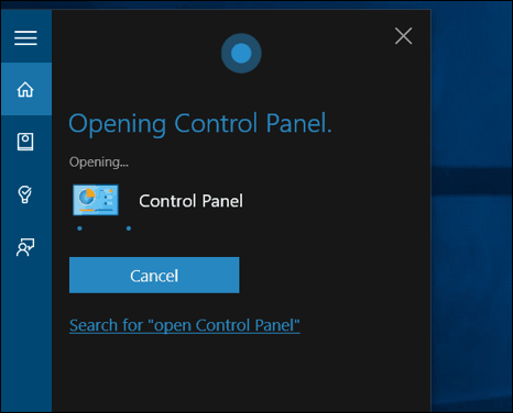 Cortana Windows 10