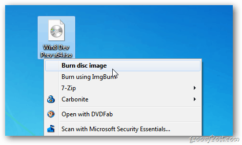 Windows 7 a 8: Ako napáliť obraz ISO na disk