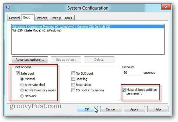 sys config