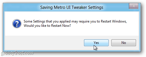 ajustar la configuración del tweaker de metro ui