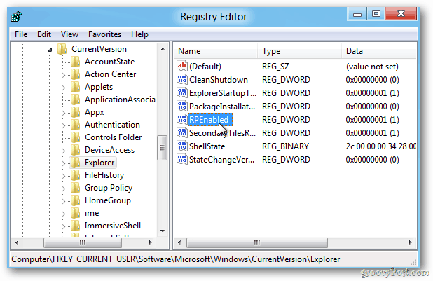Registr Windows 8 Registr