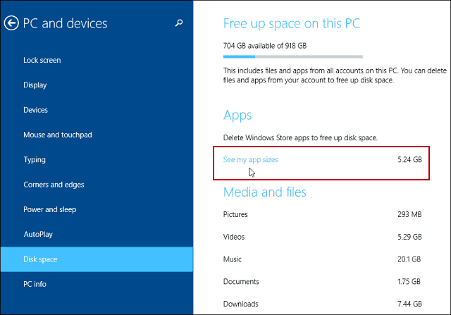 Windows 8.1 Tips: Hantera moderna appar och frigöra diskutrymme