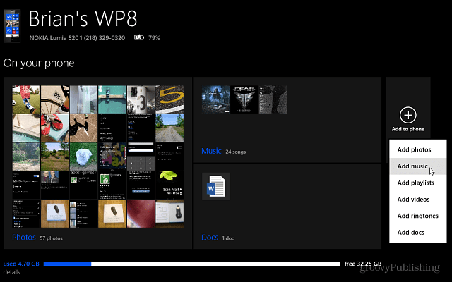 WP 8 alkalmazás