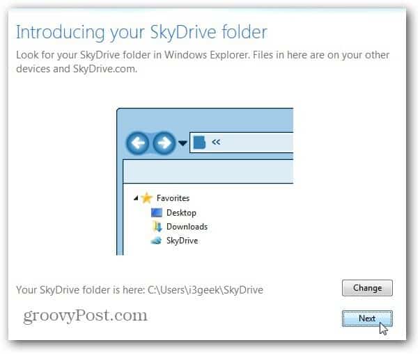 SkyDrive Localisation