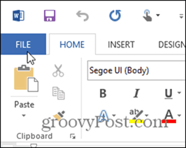 Word 2013: Sådan konfigureres grammatik- og stilindstillinger