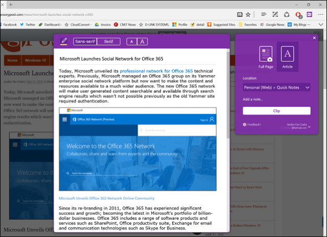 برنامج OneNote-4A