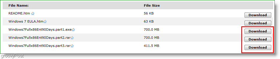 Microsoft Windows 7 VHD downloaden