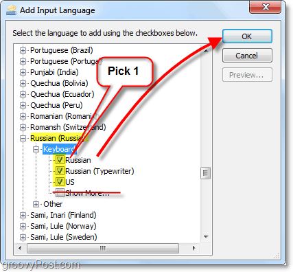 tilføj tastaturlayoutundertypen