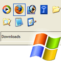 Kaip sukonfigūruoti „Windows 7“ naudoti „Windows XP“ stiliaus „Alt-Tab“ meniu