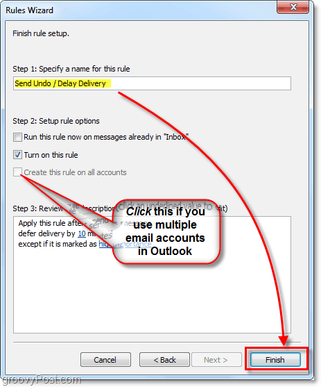 navngiv din Outlook 2010-regel