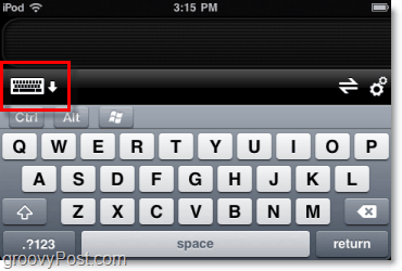 používať softvérovú klávesnicu na iphone pre počítač