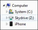 Χάρτης μιας μονάδας δικτύου στο Windows Live Skydrive χρησιμοποιώντας το Office 2010 [How-To]