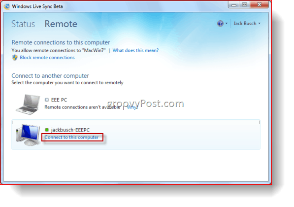 Windows Live Sync Beta