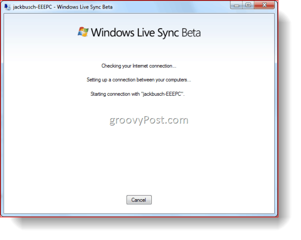 Windows Live Sync Beta