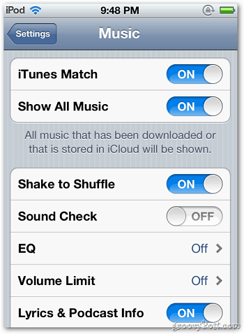 Apple iOS 5: το iTunes Match Sneak Peek