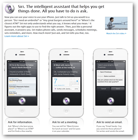 iPhone 4S Siri iPhone 4S Siri