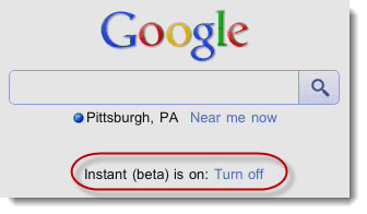 Google Instant Search pour Mobile Disponible sur iPhone et Android