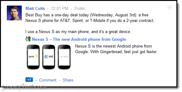 Matt Cutts consiglia Google Phone gratuito