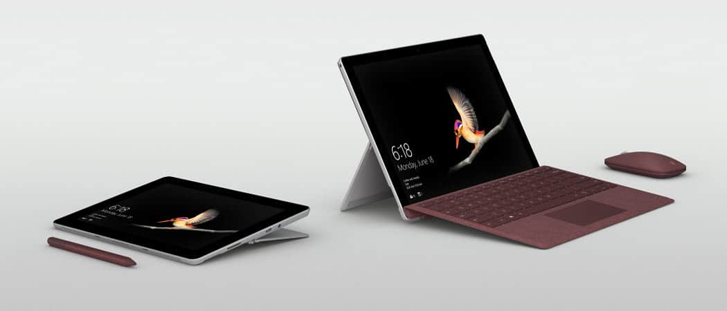 Microsoft ประกาศ Surface Go ขนาด 10 นิ้วใหม่เริ่มต้นที่ $ 399