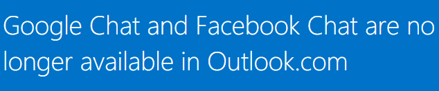 Microsoft mata o bate-papo do Google e o Facebook no Outlook.com