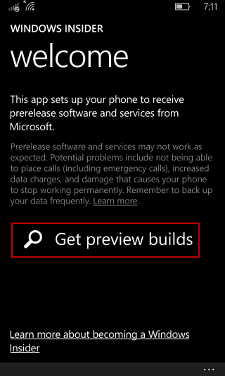 Microsoft permite que Windows 10 Mobile Insiders instale atualizações de firmware