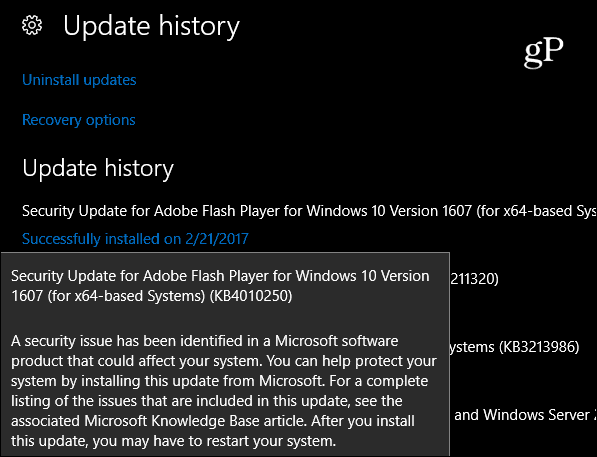 A Microsoft elindítja a KB4010250 kritikus Adobe Flash Player frissítést