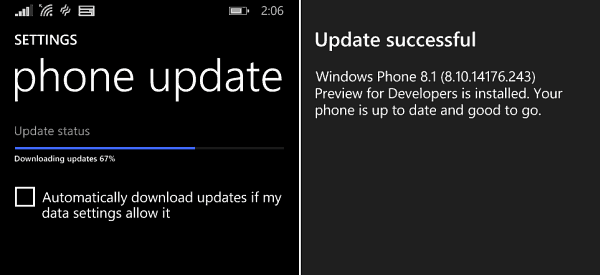 Microsoft opdaterer Windows Phone 8.1 til udviklere