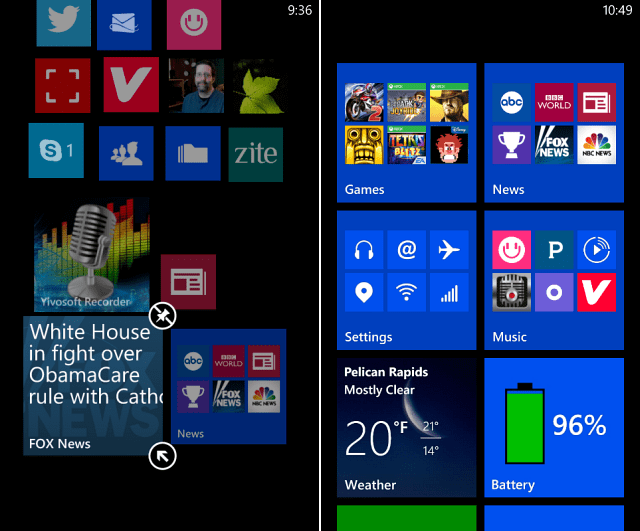 Složka Nokia Lumia App Složka Nokia Lumia App
