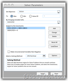 Løsning til MAC Excel 2011