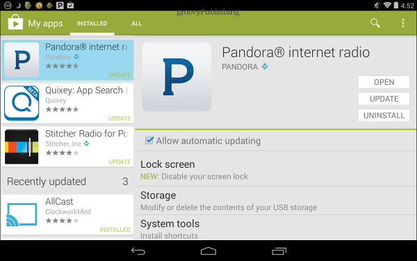 השתמש בשעון המעורר של פנדורה ב- Android וב- iPhone