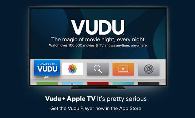 El servicio de transmisión de video Vudu de Walmart se lanza en Apple TV