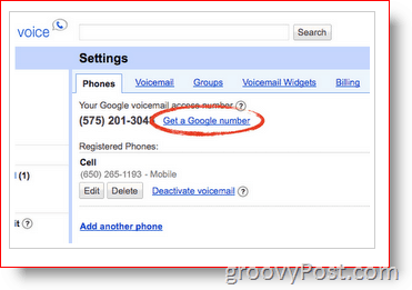Google Voice Number Google Voice Number