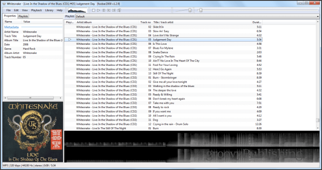 Winamp alternative Foobar2000