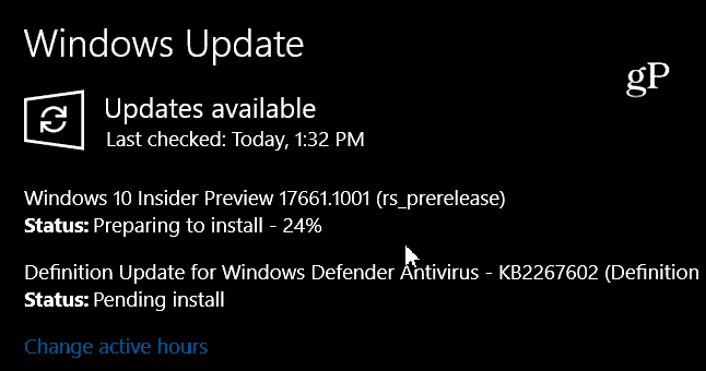 Windows 10 Redstone 5 Previewビルド17661