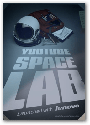 A YouTube elindítja a Space Labot hallgatók és rajongók számára