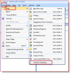 Como criar arquivos .PST usando o Outook 2007 ou o Outlook 2003 :: groovyPost.com