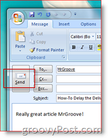 Envoyer un email Outlook