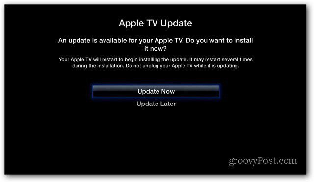 Apple TV (ikinci Nesil) Yeni Güncelleme Arayüzü ve Özellikleri