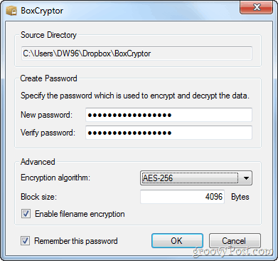 boxcryptor dropbox wachtwoordbeveiliging