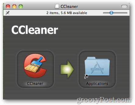 εγκατάσταση ccleaner mac