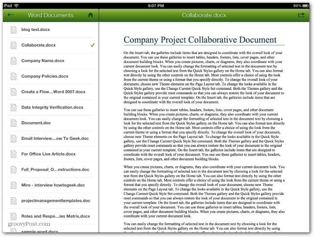 CrashPlan 파일 복구 iPad