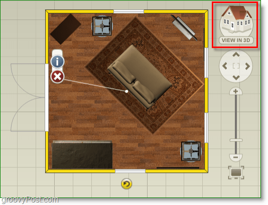 screenshot screenshot libelle - ontwerp je kamer, voeg meer meubels toe naar de 3D-modus