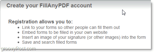 οφέλη από την εγγραφή στο FillyAnyPDF