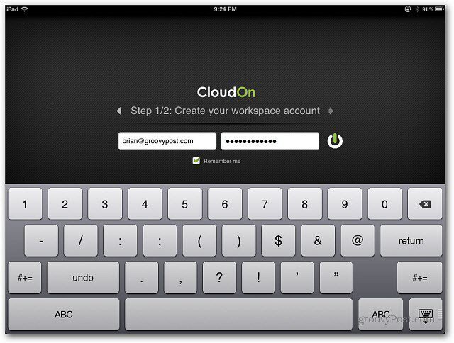 „Microsoft Office“ dokumentai „iPad“ su „CloudOn“