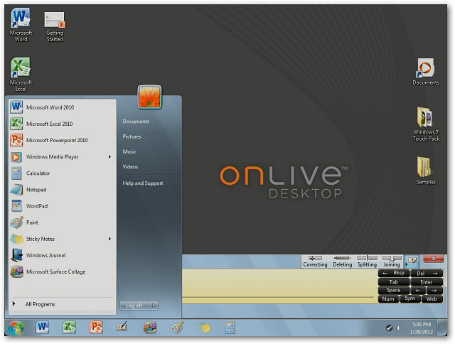 UI Windows 7 UI Windows 7